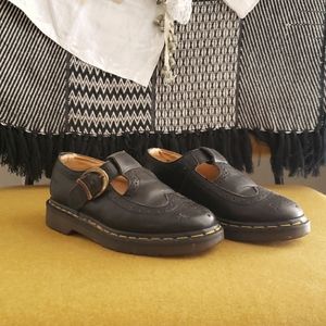 Dr martens black Mary Jane shoes uk 3/  us 5